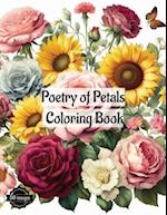 Poetry of Petals Coloring Book