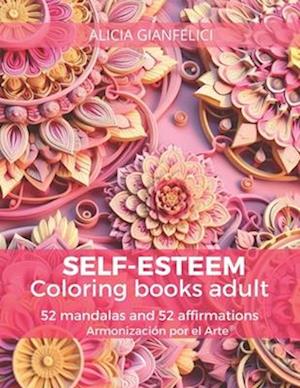 SELF-ESTEEM coloring books adult