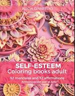 SELF-ESTEEM coloring books adult