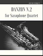 Danzon N.2 for Saxophone Quartet 