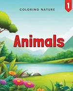 Coloring Nature: Animals 