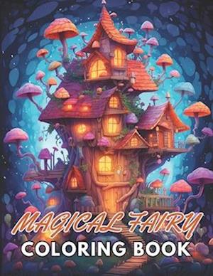 Magical Fairy Houses Coloring Book: New and Exciting Designs Suitable for All Ages