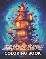 Magical Fairy Houses Coloring Book: 100+ New and Exciting Designs Suitable for All Ages 