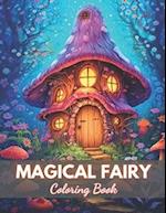 Magical Fairy Houses Coloring Book: High-Quality and Unique Coloring Pages 