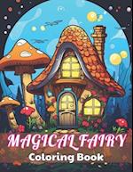 Magical Fairy Houses Coloring Book: High Quality +100 Beautiful Designs for All Ages 