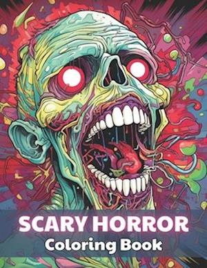 Scary Horror Coloring Book for Adult