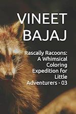 Rascally Racoons: A Whimsical Coloring Expedition for Little Adventurers - 03 