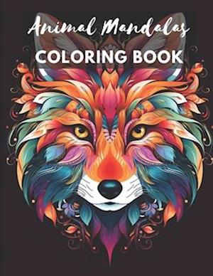 Animal Mandalas Coloring Book