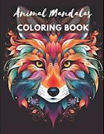 Animal Mandalas Coloring Book