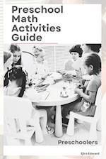 Preschool Math Activities Guide: Preschoolers 