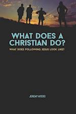 What Does A Christian Do?: What Does Following Jesus look like? 