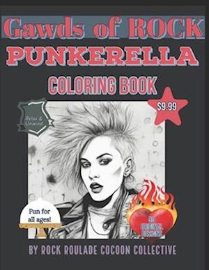 Punkerella, Gawds of Rock: coloring Book