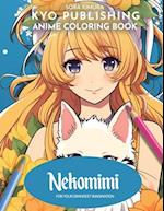 Anime Coloring book Nekomimi: Unveil Your Inner Cat - 40 High-Quality Illustrations of Cat-Eared Delight 