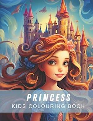 Kids Coloring Book: Everything PRINCESS