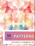 Patterns Reverse Coloring Book