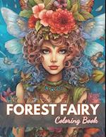 Forest Fairy Coloring Bookfor Adult