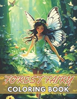 Forest Fairy Coloring Bookfor Adult