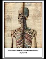 Realistic Human Anatomy Coloring Book