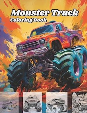 Monster Truck Coloring Book