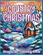 Cozy Country Christmas Coloring Book