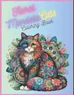 Cat Mandala : Coloring Book 