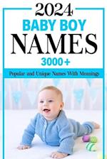 2024 Baby Boy Names Book