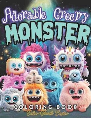 Adorable Creepy Monsters Coloring Book