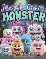 Adorable Creepy Monsters Coloring Book