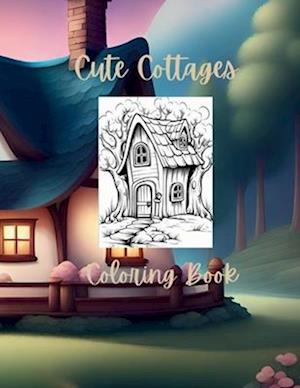 Cute Cottages Coloring Book
