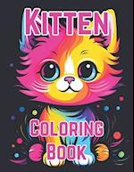 Kitten Coloring Book: For Kids Ages 4-8 