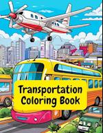 Transportation Coloring Book 