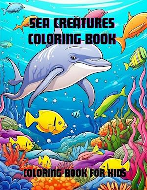 Sea Creatures Coloring Book