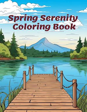 Spring Serenity Coloring Book