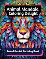 Animal Mandala Coloring Delight