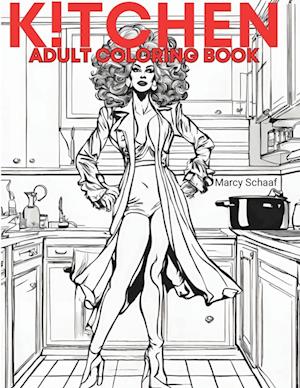 Kitchen Coloring Book