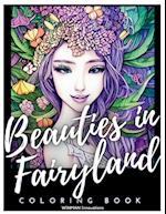 Beauties in Fairyland Coloring Book 