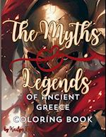 The Myths and Legends of Ancient Greece Coloring Book 