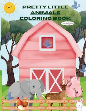 The Pretty Little Animals Coloring Book