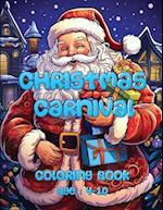 Christmas Carnival Coloring Book 