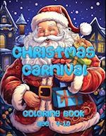 Christmas Carnival Coloring Book 