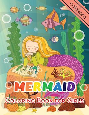 Mermaid Coloring Book For Girls