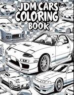 JDM Legends Japanese Cars Coloring Book for Car Lovers 