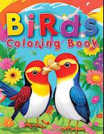 Birds Coloring Book for Kids