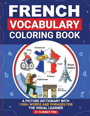 French Vocabulary Coloring Book