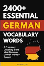 2400+ Essential German Vocabulary Words