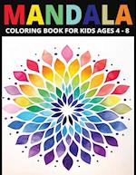 Mandala Coloring Book for Kids Ages 4-8