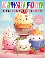 Kawaii Food Coloring Book