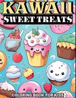 Kawaii Sweet Treats Coloring Book for Kids