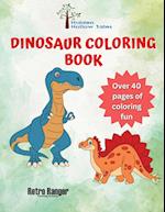 Hidden Hollow Tales Dinosaur Coloring Book