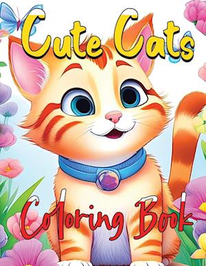 Cute Cats Coloring Book